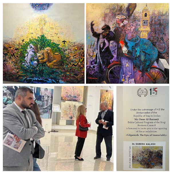 21.7.2025 - Iraqi Business Council - Opening of the Exhibition Gilgamesh... The Epic of Immortality